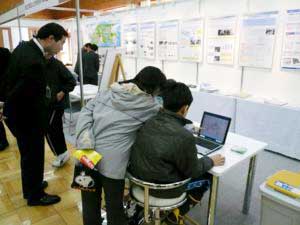 「ふゆトピア展示会」の状況(1)